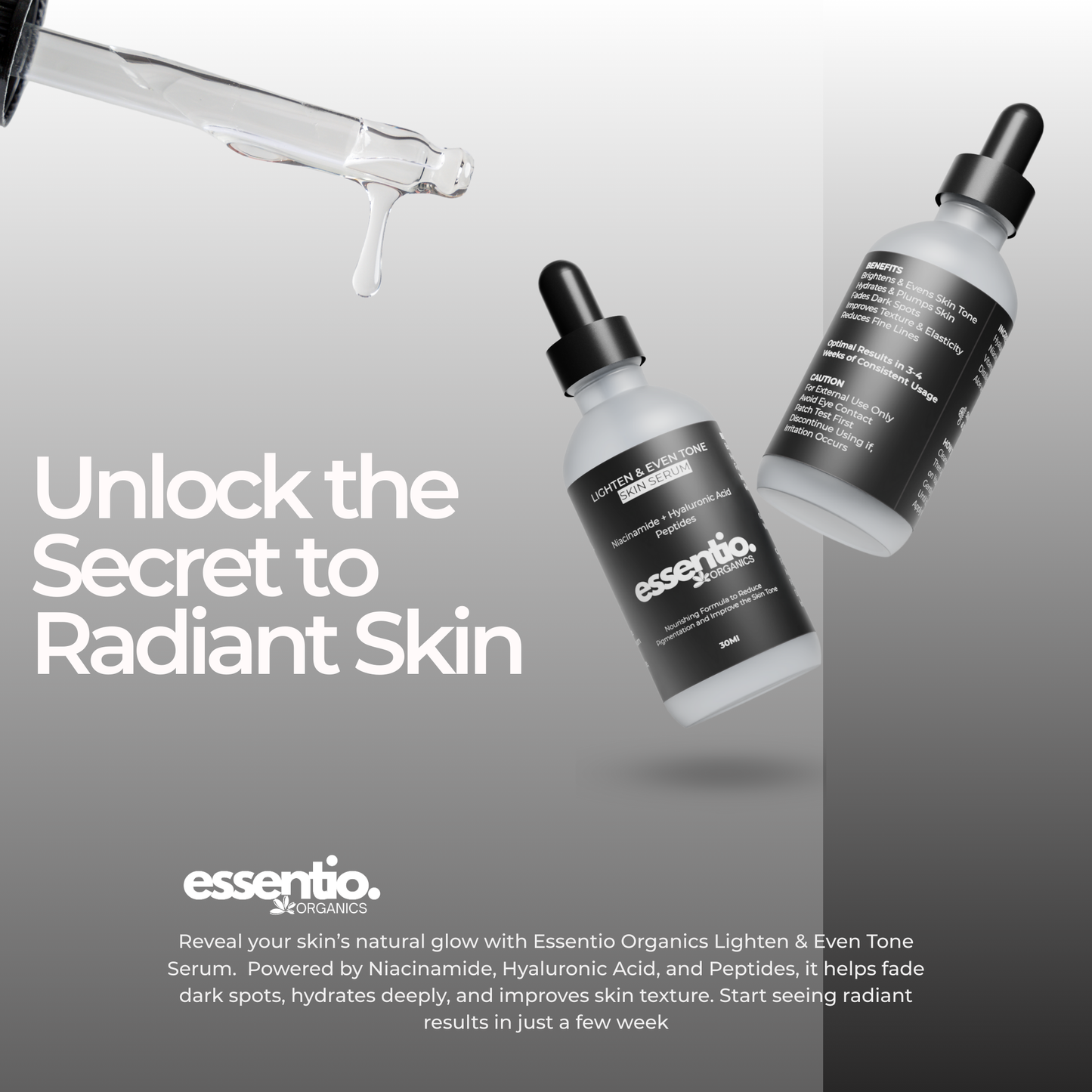 Skin Glowing Serum with Niacinamide and Vitamin C